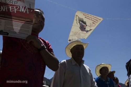Marcha Zautla Puebla Mexico vs Goldcorp