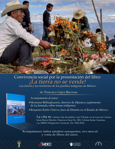 Presentacioìn de La tierra no se vende